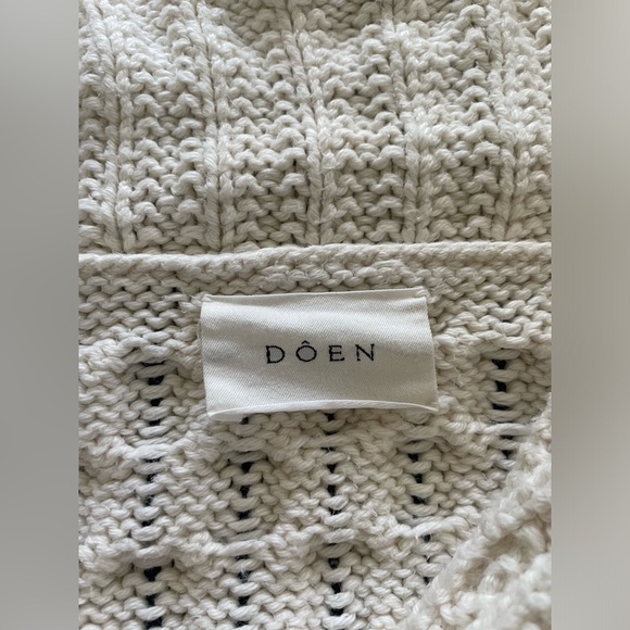 DOEN NUAGE SWEATER -- IVORY - Picture 5 of 5